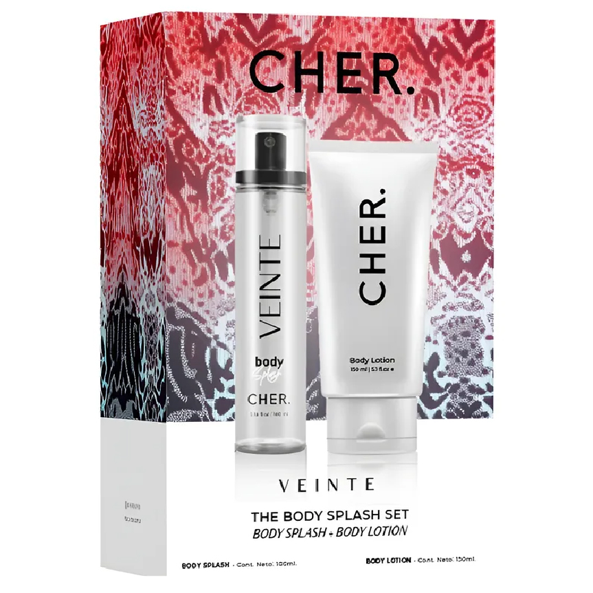 CHER COFRE VEINTE BODY SPLASH Y BODY LOTION